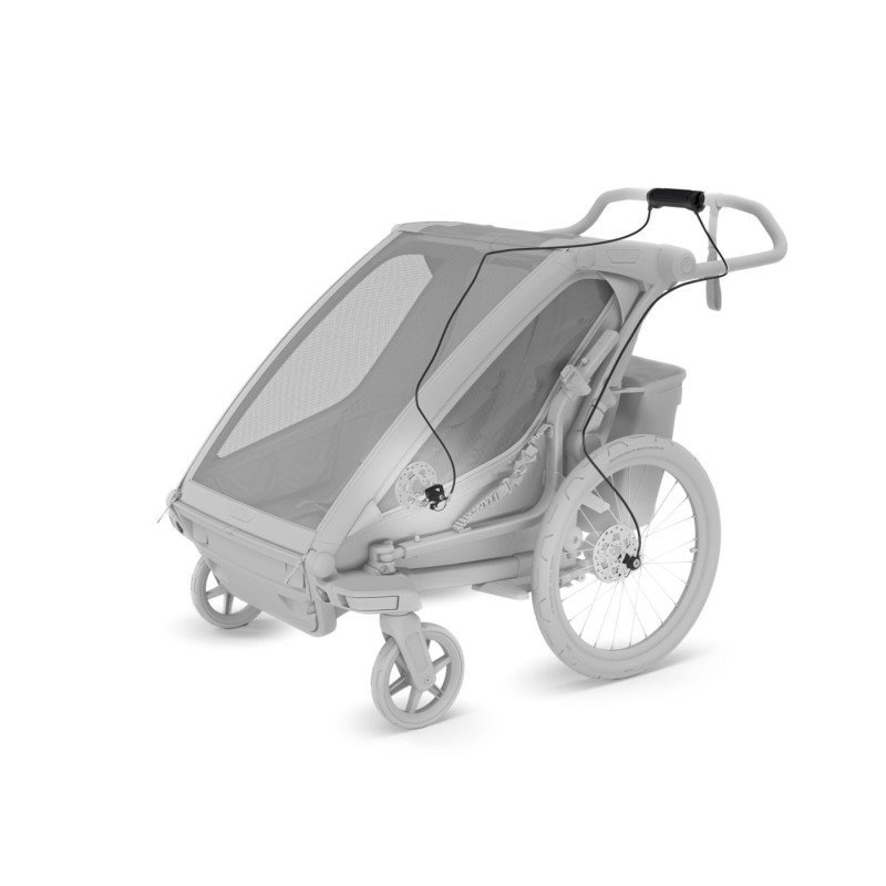 Remorque bébé vélo Thule pour 2 Enfants - Chariot Sport 2 Double - noir