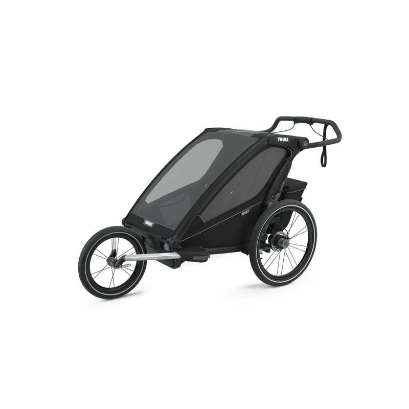 Remorque bébé vélo Thule pour 2 Enfants - Chariot Sport 2 Double - noir