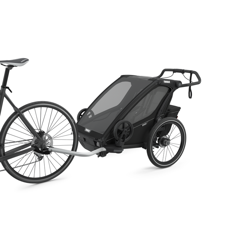 Remorque bébé vélo Thule pour 2 Enfants - Chariot Sport 2 Double - noir