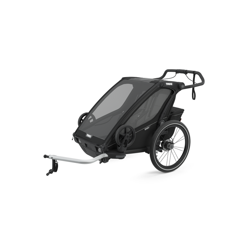 Remorque bébé vélo Thule pour 2 Enfants - Chariot Sport 2 Double - noir