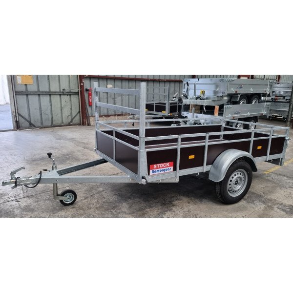 Remorque Bois 1 essieu 2m57x1m32 750kg