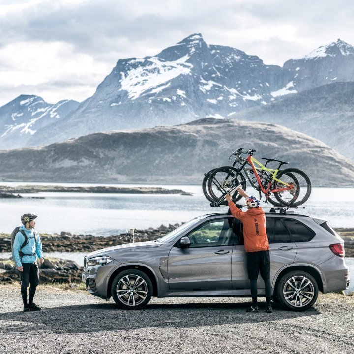 Porte Vélos de Toit Thule UpRide Aluminium