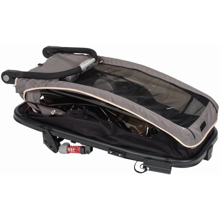 Vélo remorque XLC MONO S Enfants - gris/beige/anthracite
