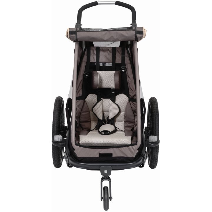 Vélo remorque XLC MONO S Enfants - gris/beige/anthracite