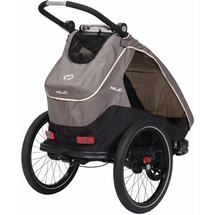 Vélo remorque XLC MONO S Enfants - gris/beige/anthracite